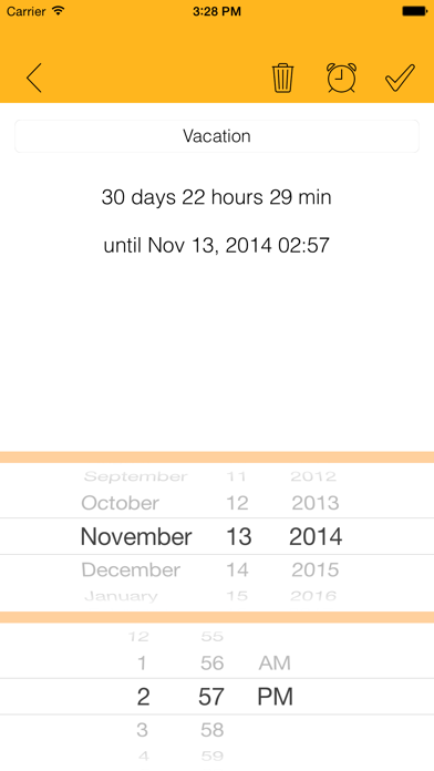 Days Until - Live Countdown Screenshots