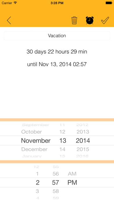 Days Until - Live Countdown Screenshots