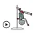Animated Robot Dancing Sticker