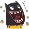 Clumsy Hero Sticker