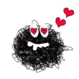 Funny Mr. Shaggy Emoji Sticker