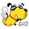 Naughty Dog Sticker