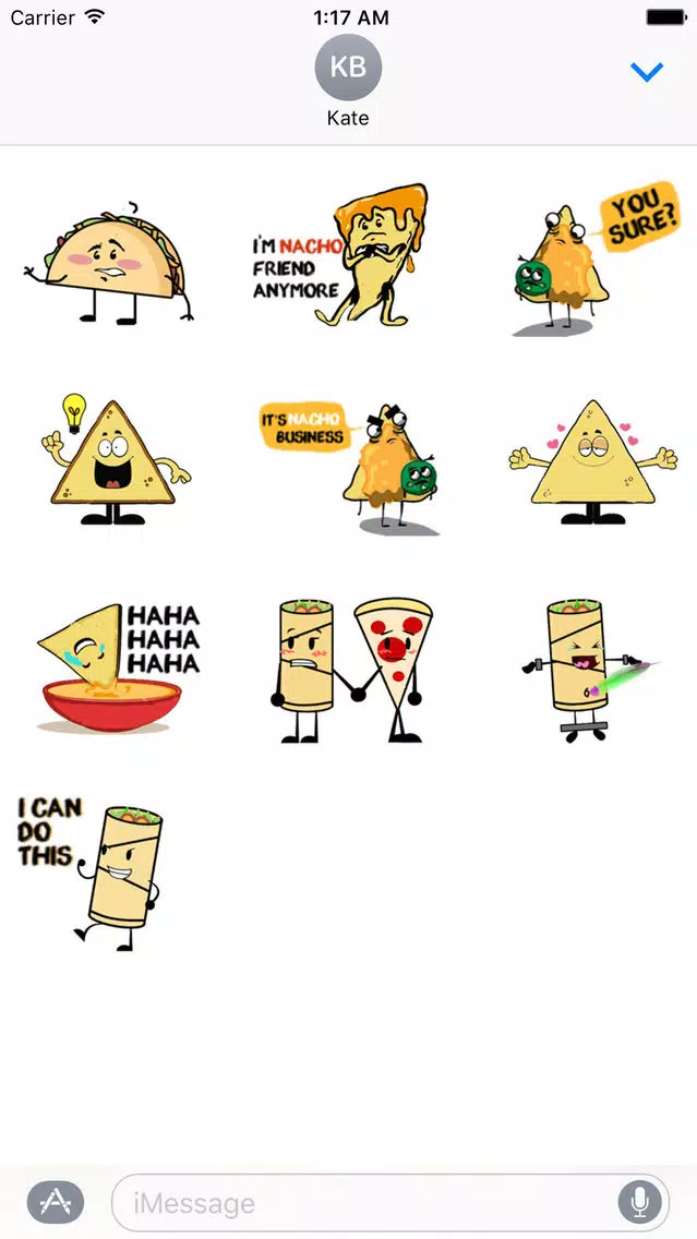 Taco Emoji TacoMoji Sticker Screenshots