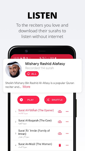 Quran Pro: Read, Listen, Learn Screenshots