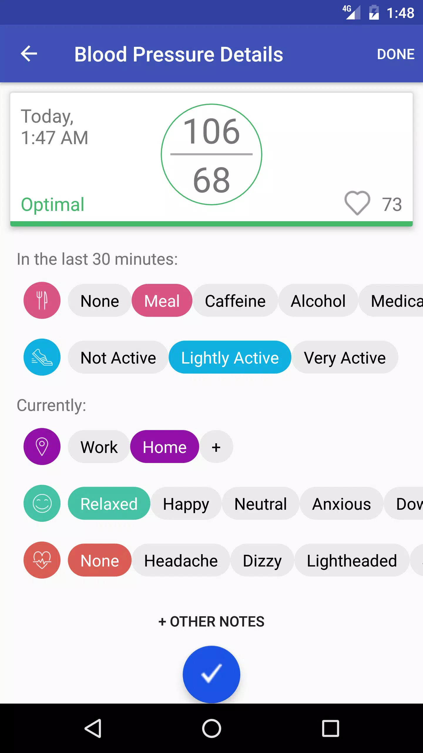 Capturas de tela do Q Heart: Simple BP Monitoring