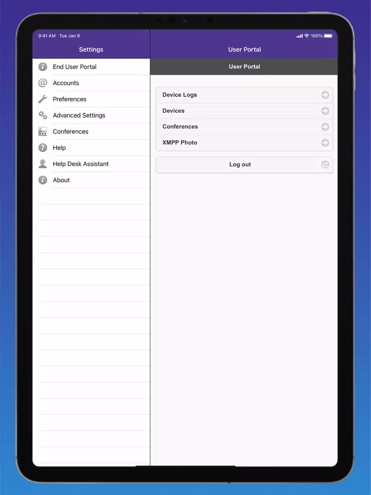 Quantum Fiber Connected Voice iPad Screenshots