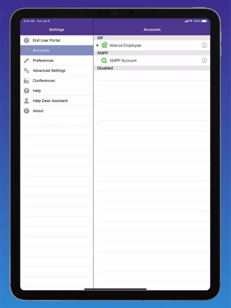 Quantum Fiber Connected Voice iPad Screenshots
