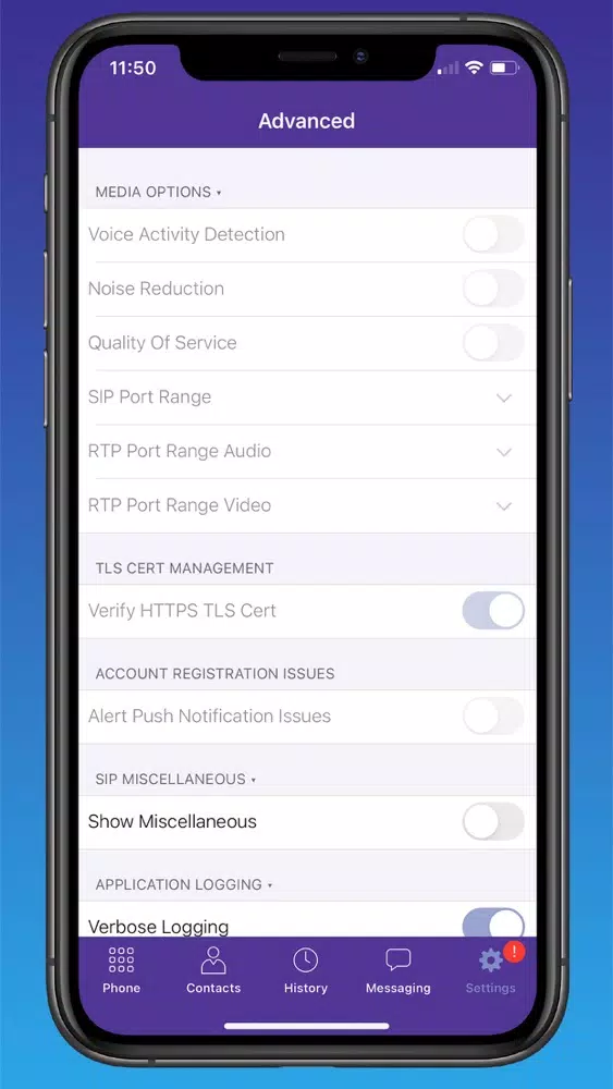 Quantum Fiber Connected Voice Screenshots