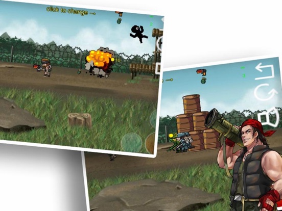 Soldiers Fire Guns Journey iPad  سکرین شاٹس