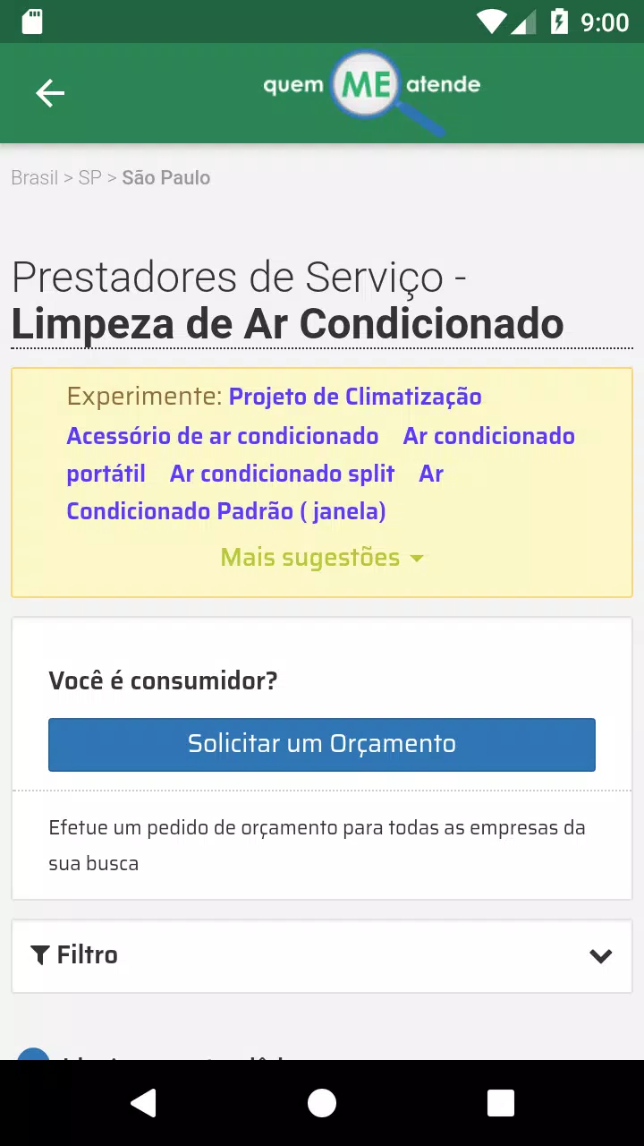 quem ME atende Ekran Görüntüleri