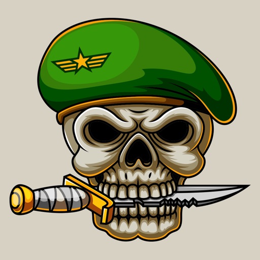 Skeleton Army Stickers