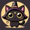 Black Cat Sticker for iMessage