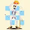 Animated Skeleton Stickers