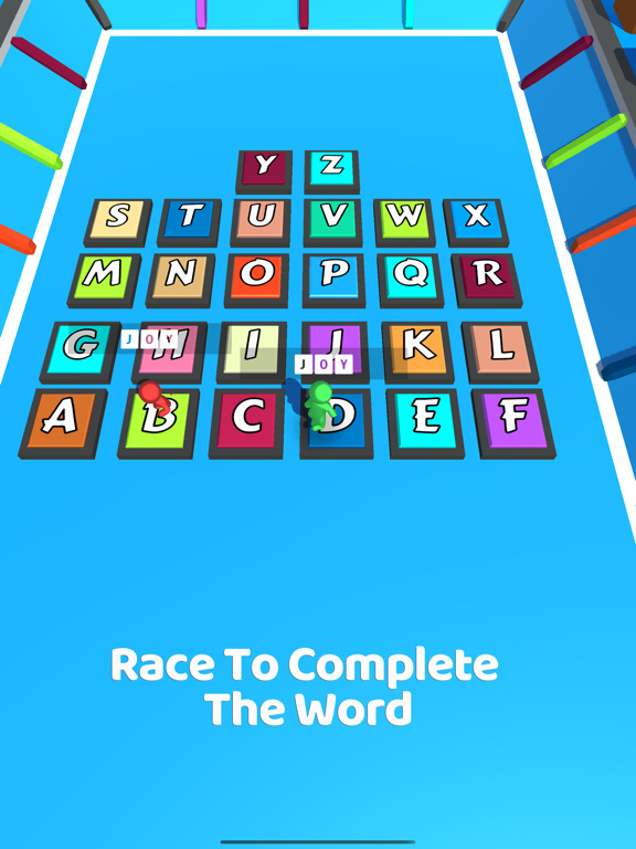 Capturas de pantalla de Word Sprinters iPad 
