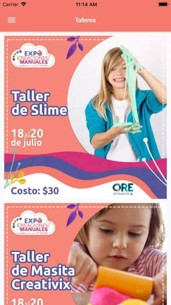 Screenshot di Expo Creaciones Manuales