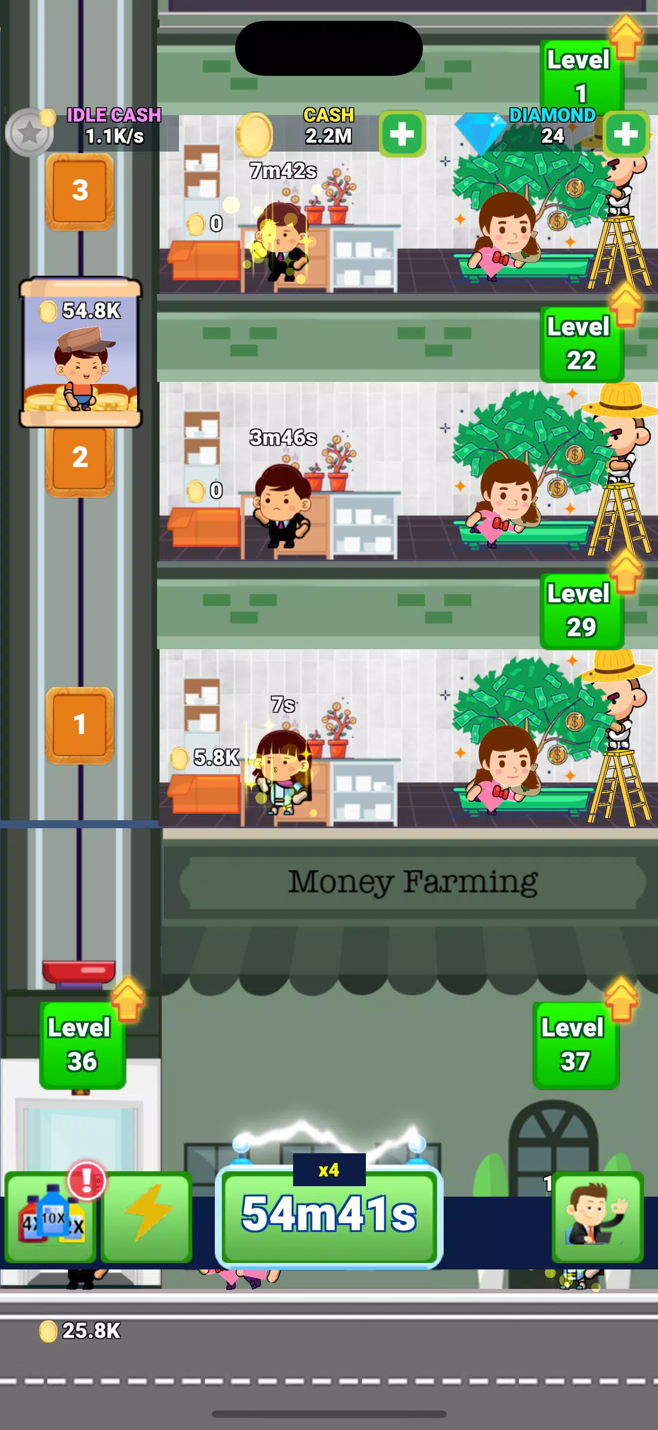 Idle Money Farm应用截图