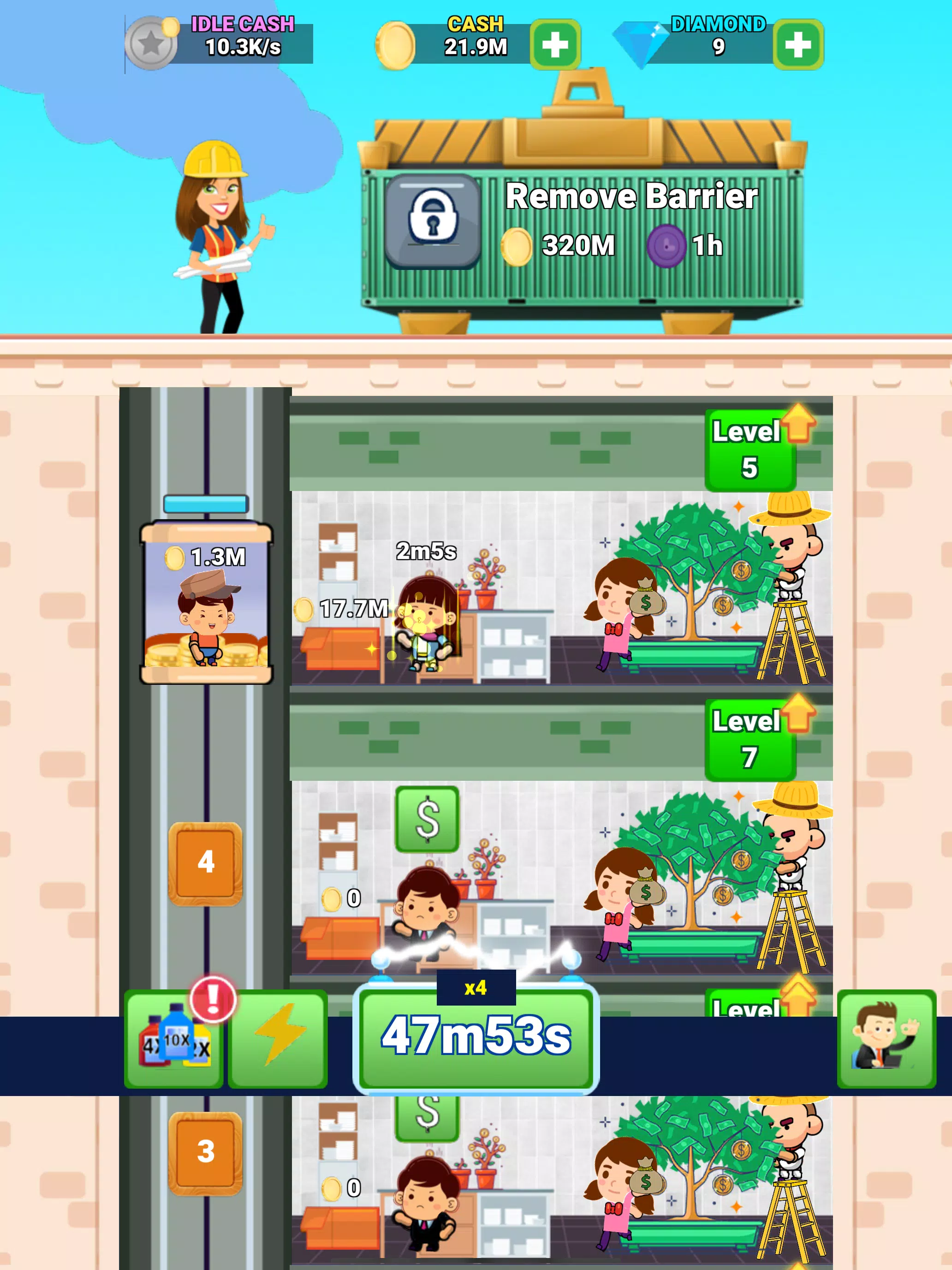 Idle Money Farm应用截图