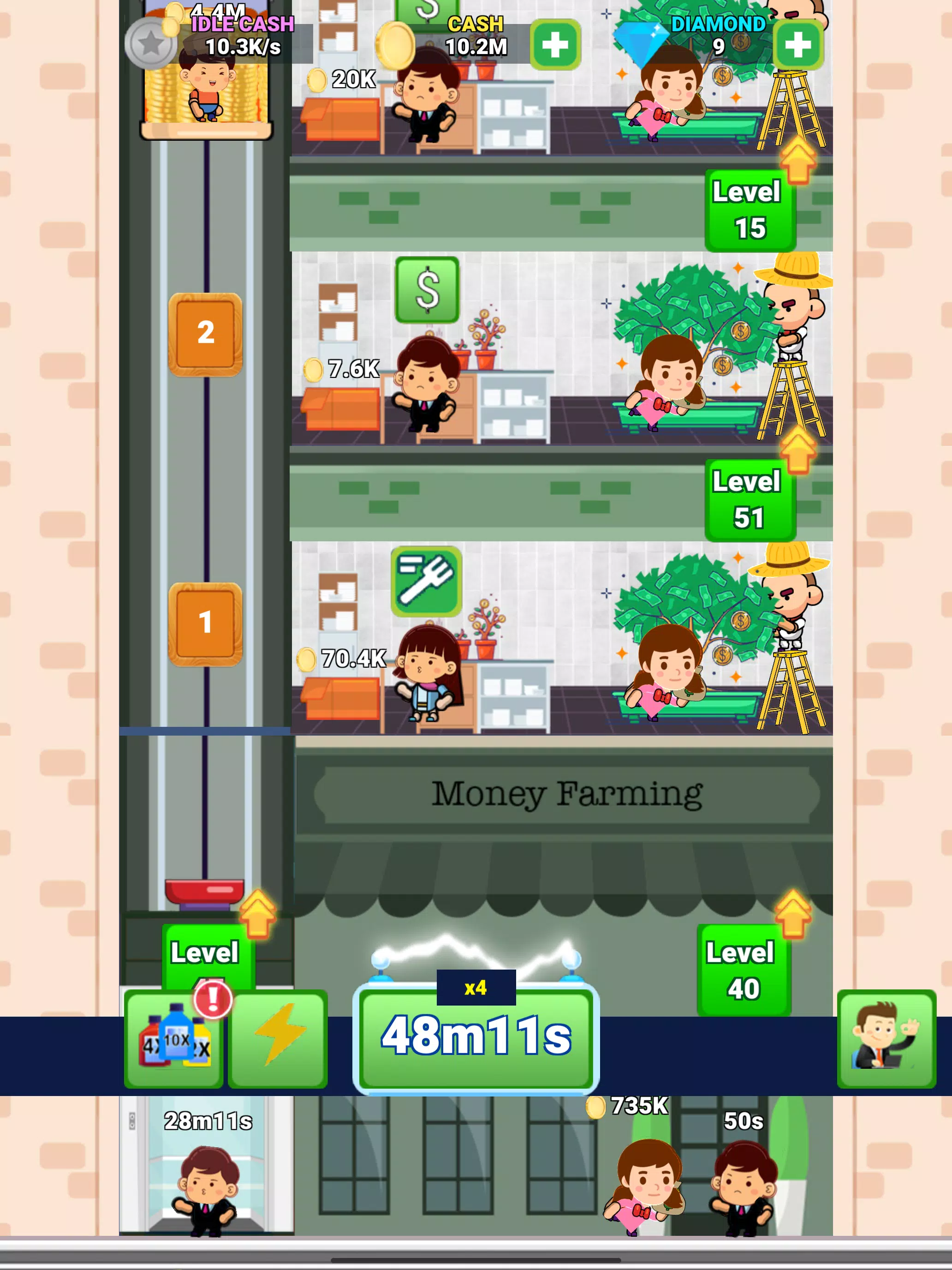 Idle Money Farm应用截图
