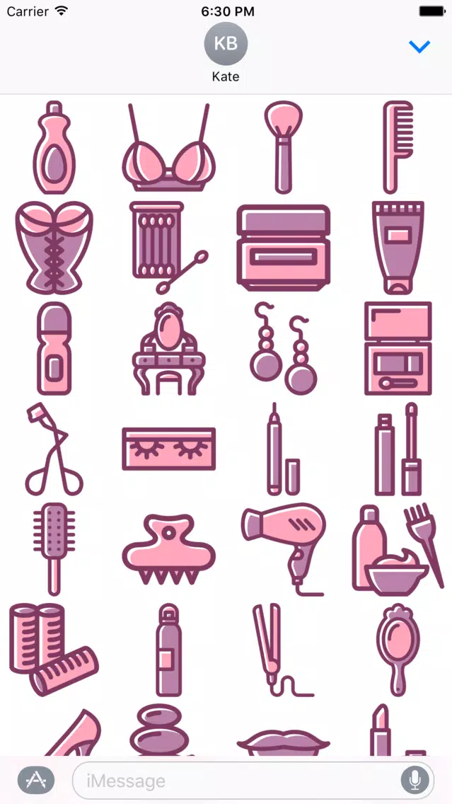 Fashion Stickers - Beauty and Style Emoji Screenshots