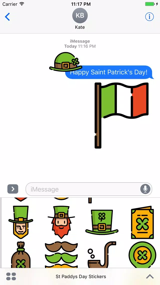 St. Paddy's Day Stickers - Patrick's Emoji Screenshots
