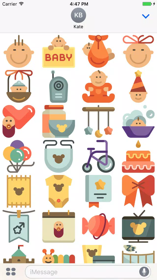 Tots Stickers - Emoji for Young Families Screenshots