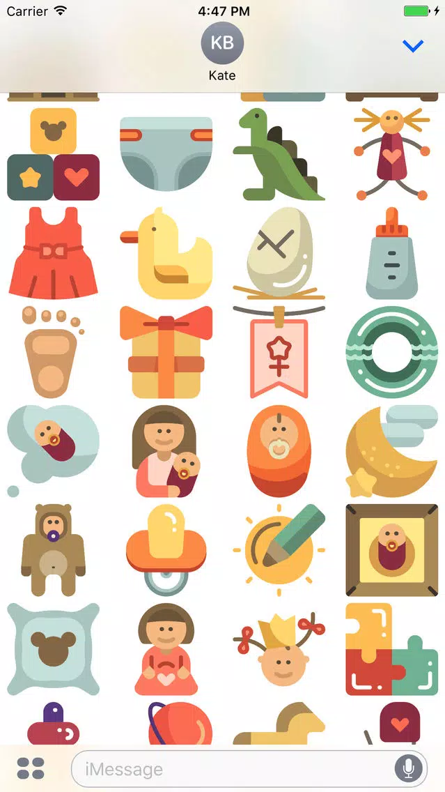 Tots Stickers - Emoji for Young Families Screenshots