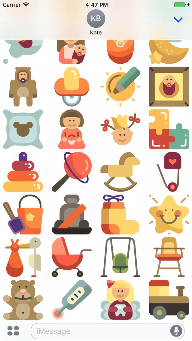 Tots Stickers - Emoji for Young Families Screenshots