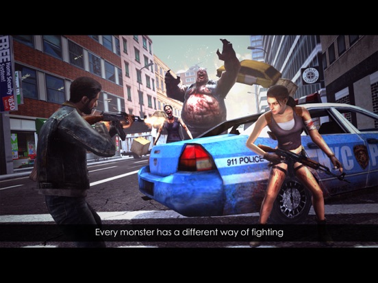 Tangkapan skrin Death Invasion : Zombie Games iPad 