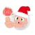 Baby emoji Mery Christmas
