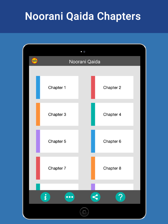 Noorani Qaida – Learn Quran iPad スクリーンショット