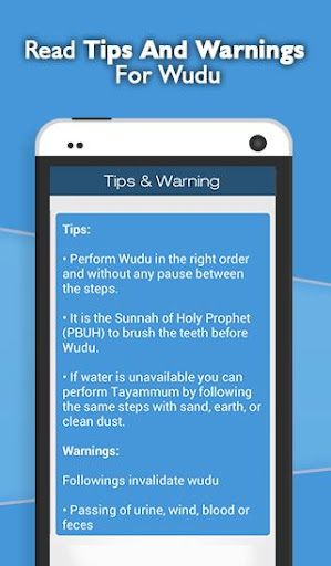 Step By Step Wudu Screenshots
