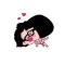Couple Hana - I love you animated stickers pack