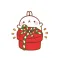 Molang The Rabbit for Christmas Stickers Pack