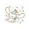 Muffin The Dog stickers pack