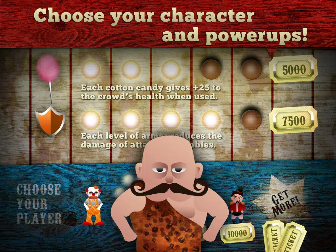 Zrzuty ekranu Attack of the Zombie Clowns! iPad 