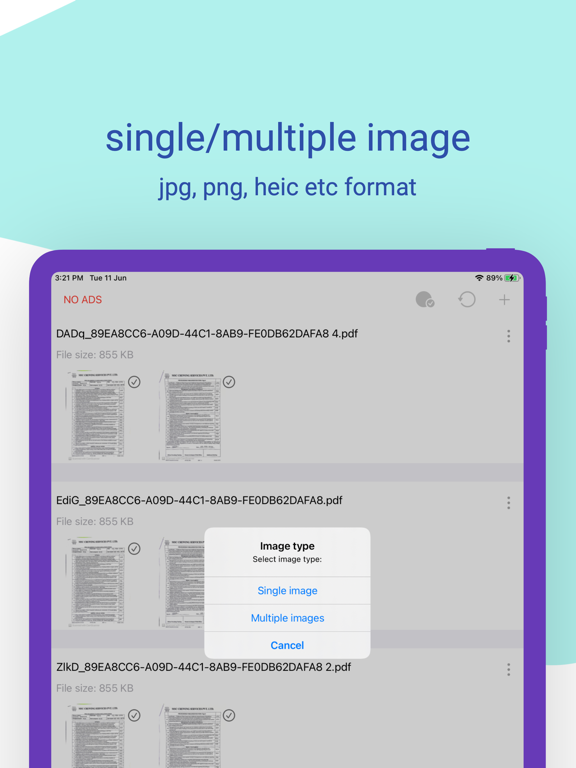 combine pdfs & pdf merger iPad Screenshots