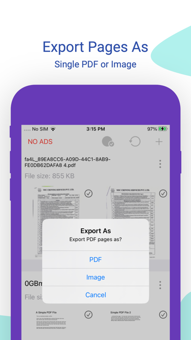 combine pdfs & pdf merger Screenshots