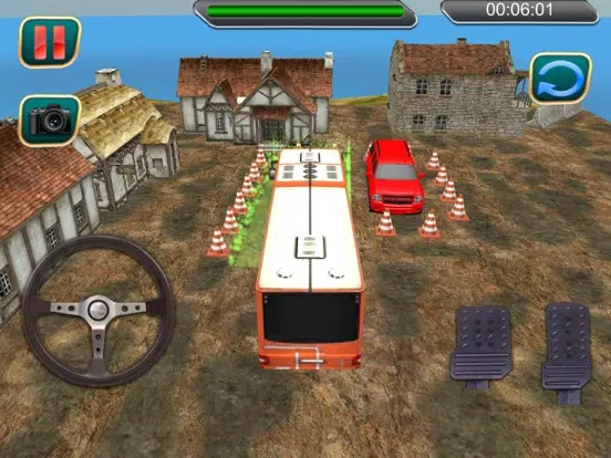 Bus Driver Parking Simulator 3d games. iPad Screenshots
