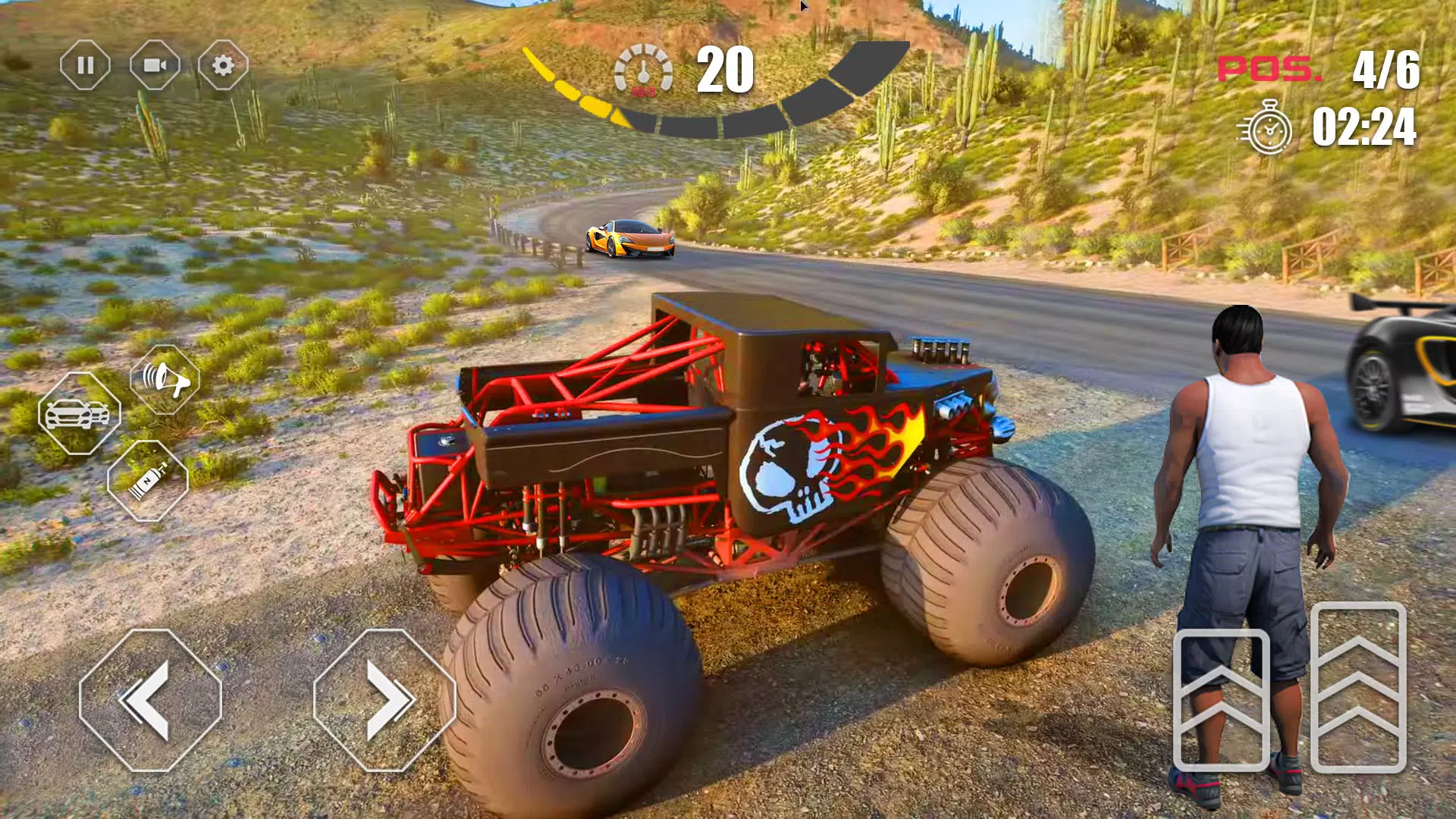 Monster Truck Games Car Racing Screenshots