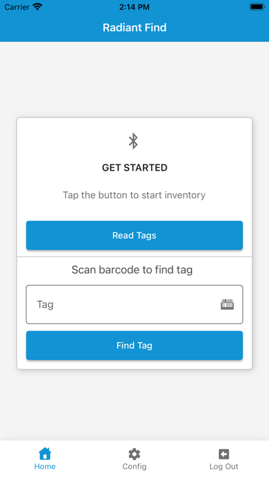 Screenshot di Radiant BLE Find