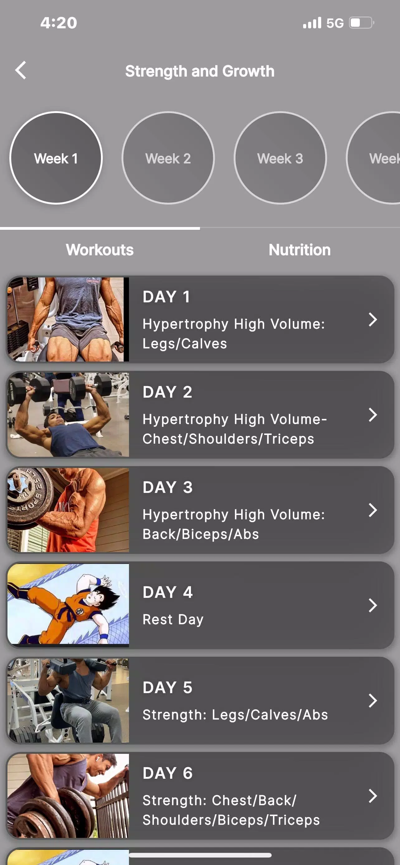 Radin Rana Fitness Screenshots