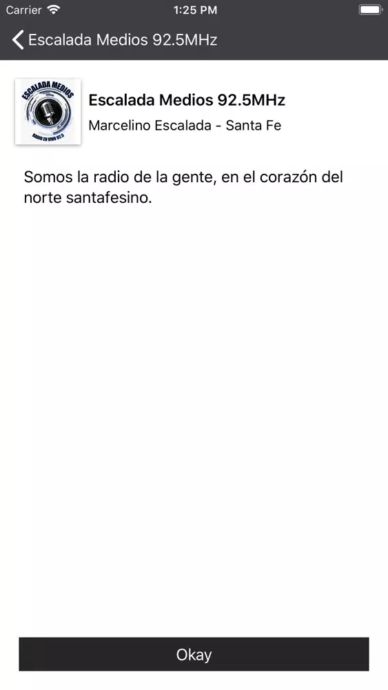 Escalada Medios 92.5MHz Screenshots