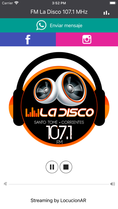FM La Disco 107.1 MHz Screenshots
