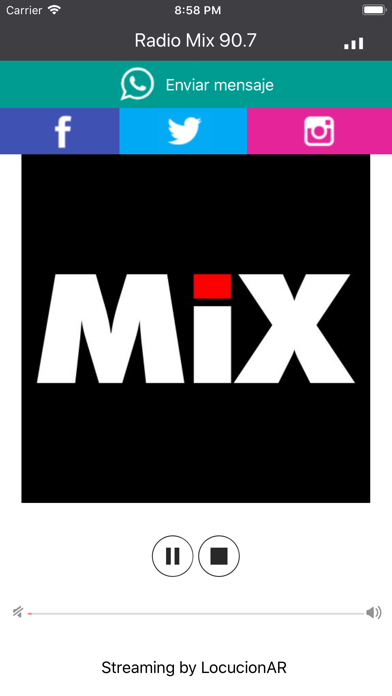Radio Mix 90.7应用截图