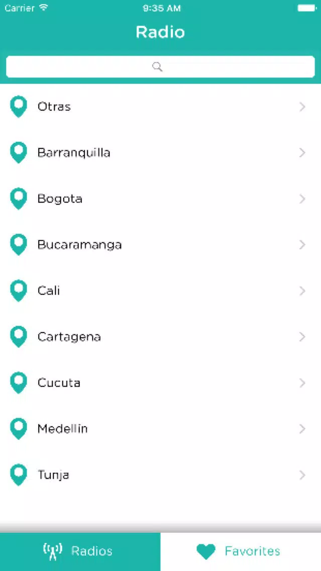 Colombia Radios: Listen live colombian stations radio, news AM & FM online Screenshots