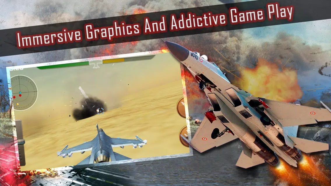 Jet Fighter Attack 3d - Enjoy real f16 at supersonic speed應用截圖