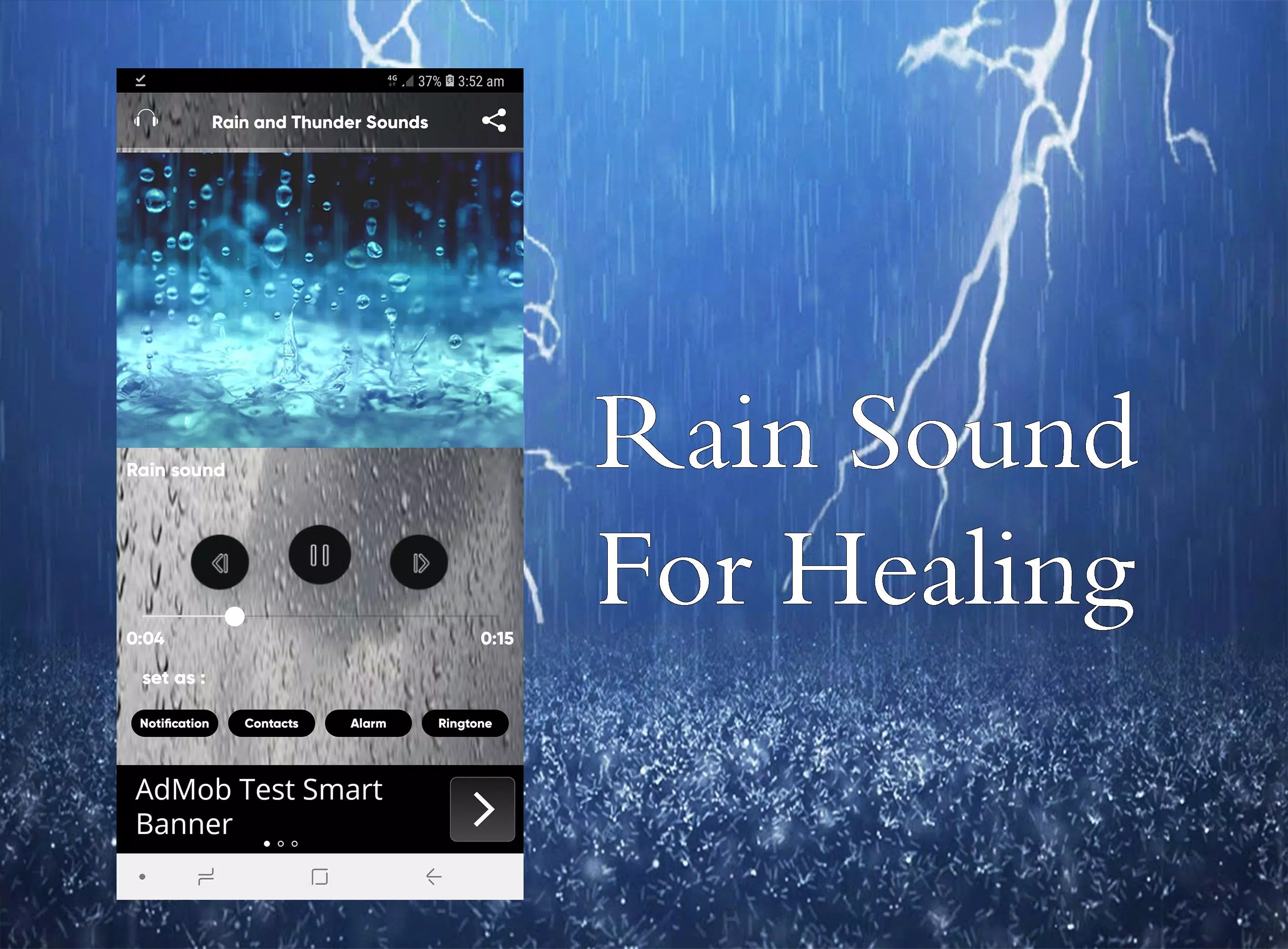 Rain & Thunder Sounds Screenshots