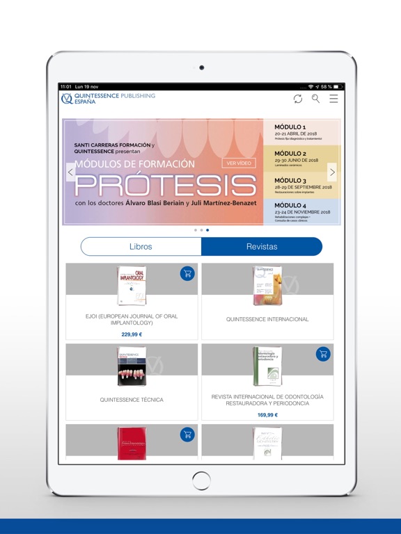 Quintessence Reader iPad Screenshots