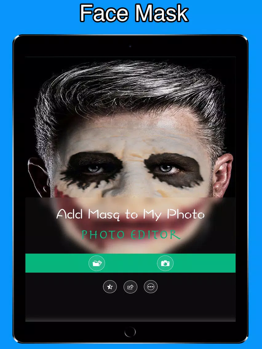 Masquerade my Photo : Add Mask to your Face iPad Screenshots