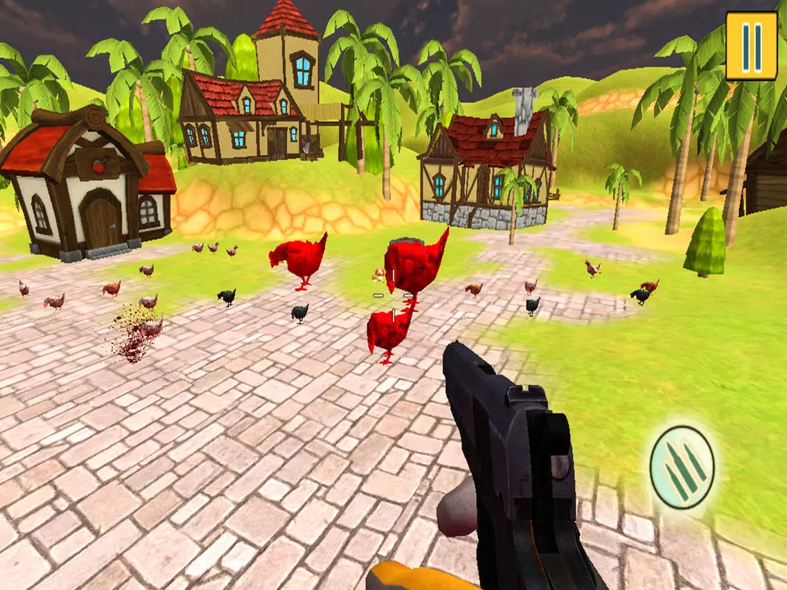 صور Crazy Chickens Shooting Action iPad 